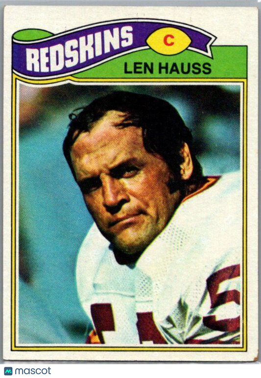 1977 Topps #478 Len Hauss