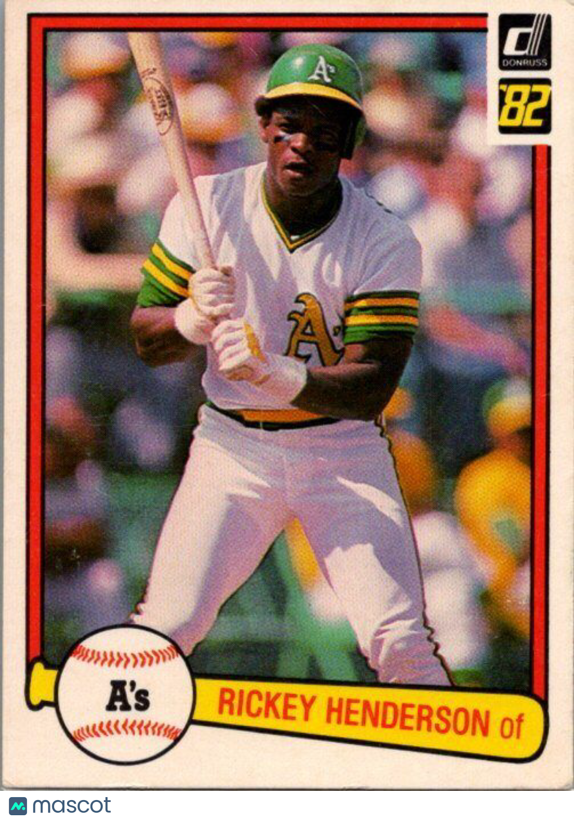 1982 Donruss #113 Rickey Henderson