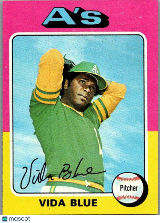 1975 Topps #510 Vida Blue