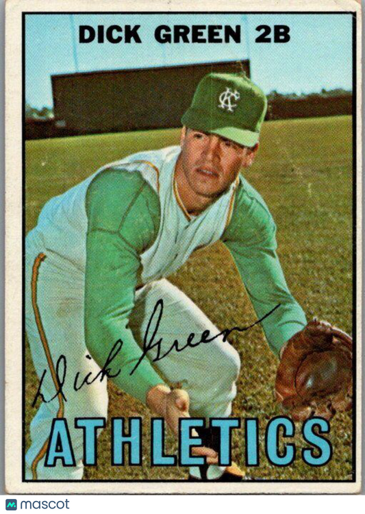 1967 Topps #54 Dick Green