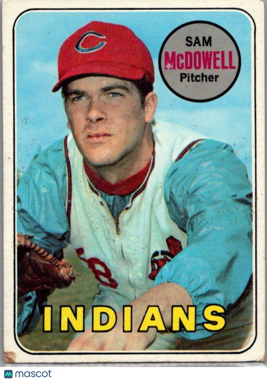 1969 Topps #220 Sam McDowell