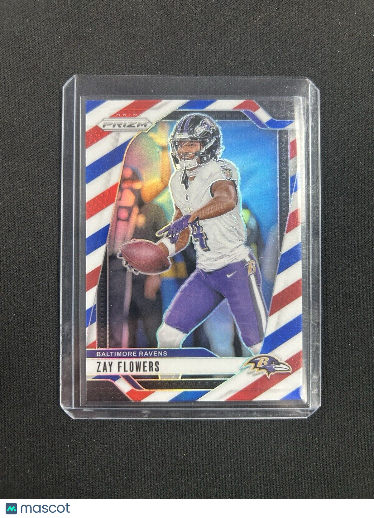 2024 Panini Prizm Red White and Blue #21 Zay Flowers