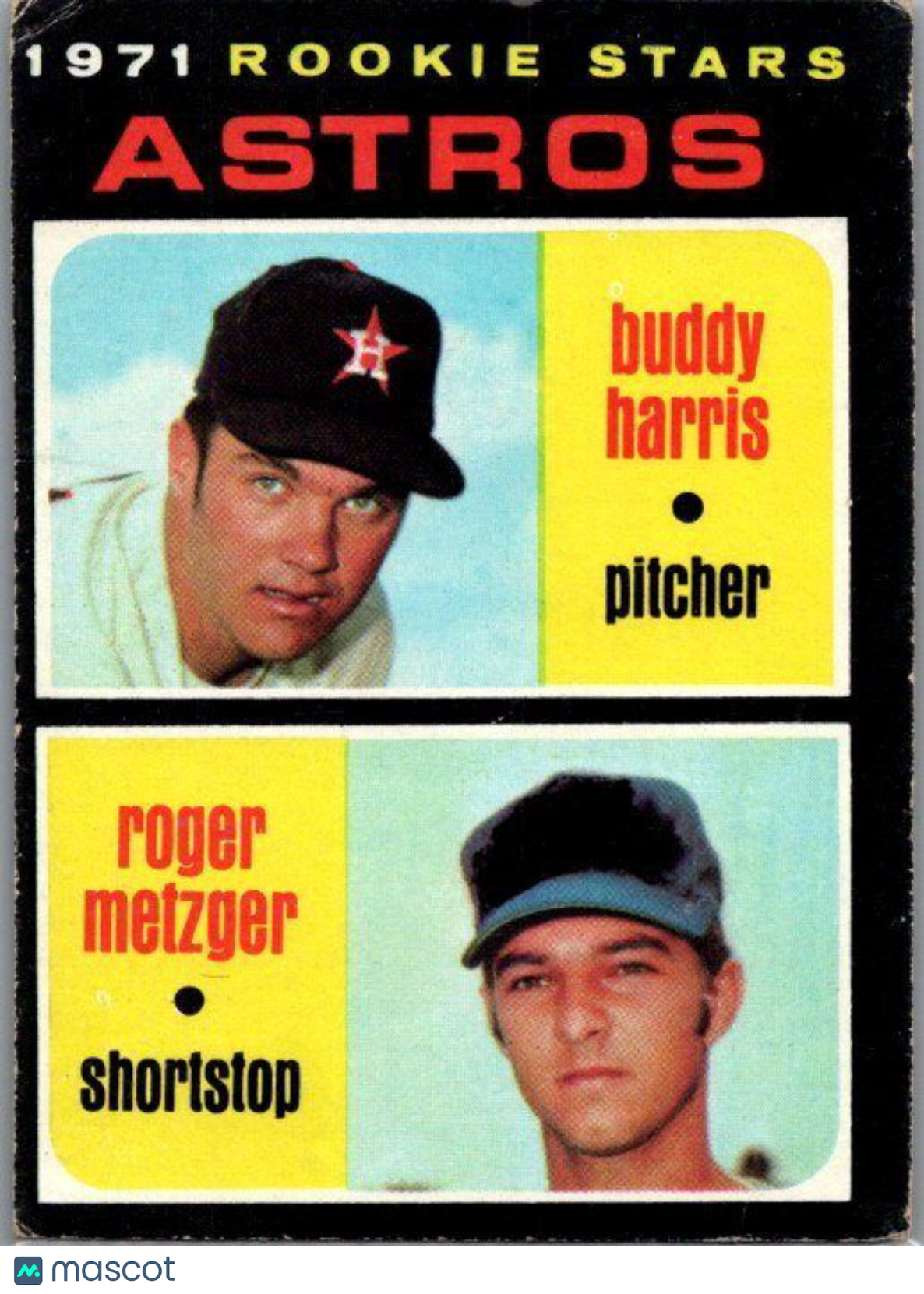 1971 Topps #276 Giants 1971 Rookie Stars (Mike Davison / George Foster) RS, RC