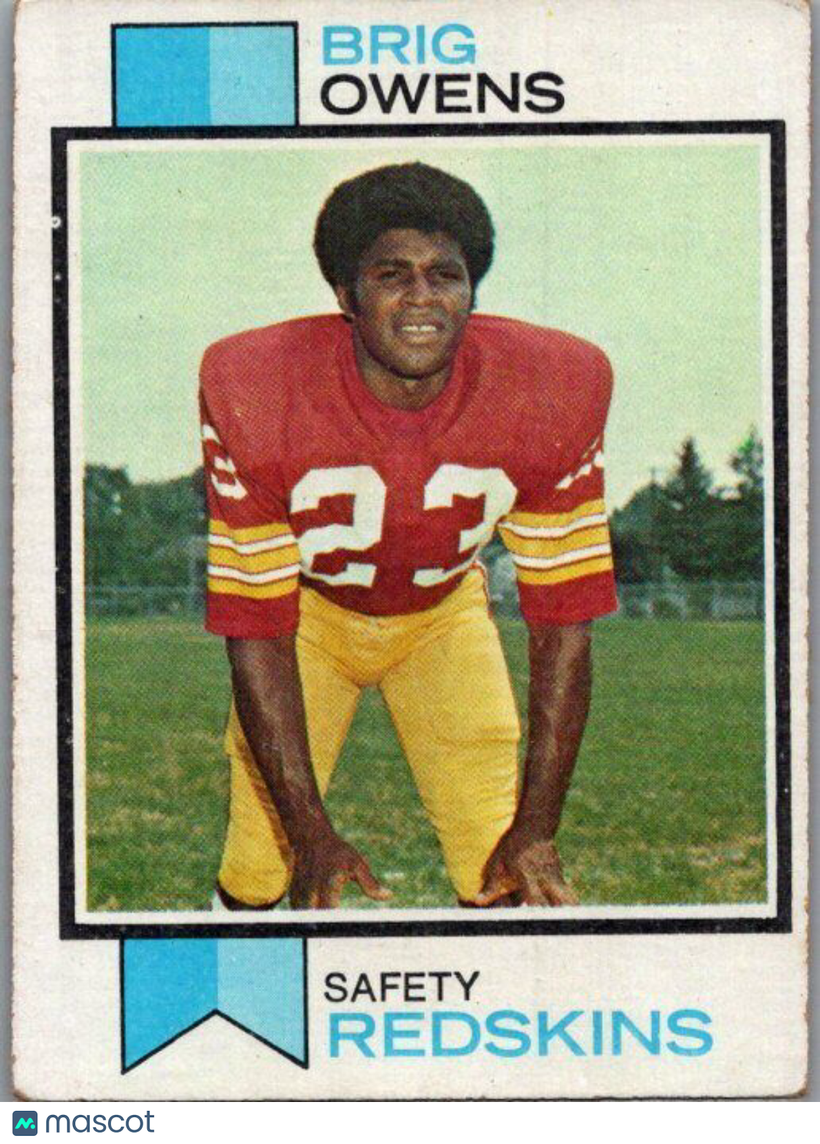 1973 Topps #442 Brig Owens