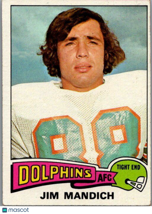 1975 Topps #48 Jim Mandich