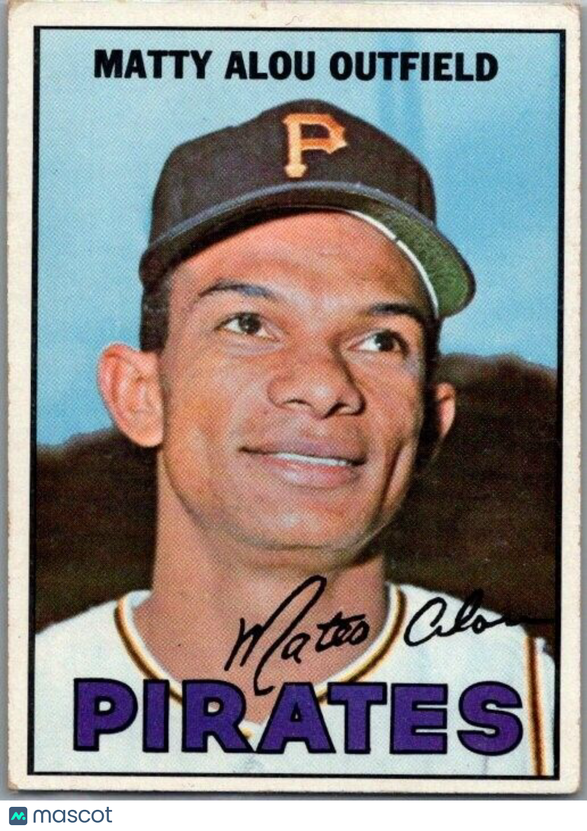 1967 Topps - #10 Matty Alou