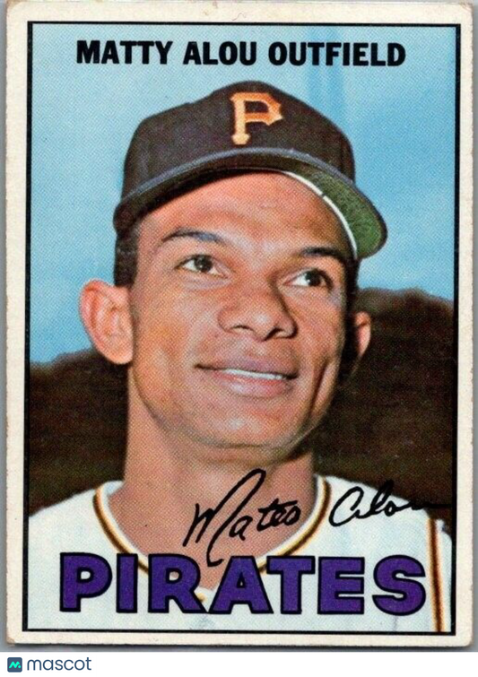 1967 Topps - #10 Matty Alou