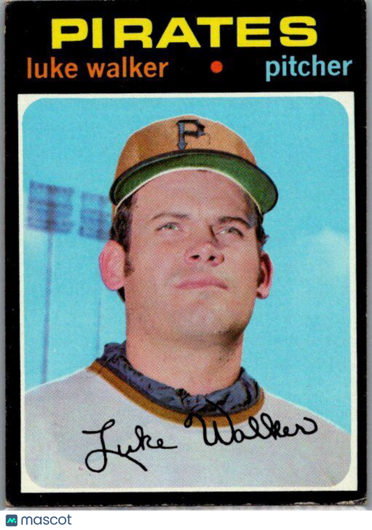 1971 Topps #534 Luke Walker