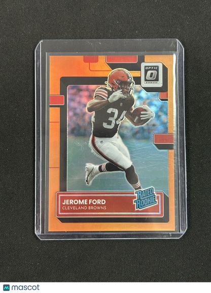 2022 Panini Donruss Optic Orange Rated Rookie #280 Jerome Ford /199