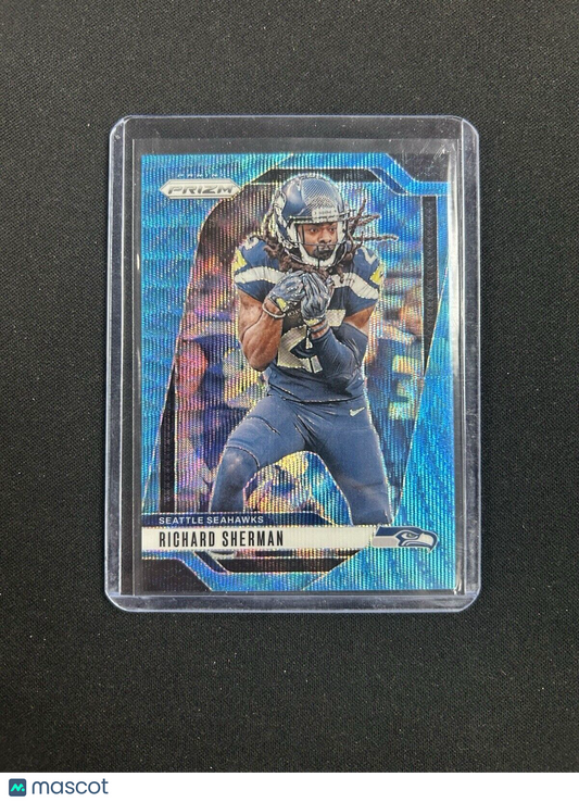 2024 Panini Prizm Blue Wave Prizm #265 Richard Sherman  /230