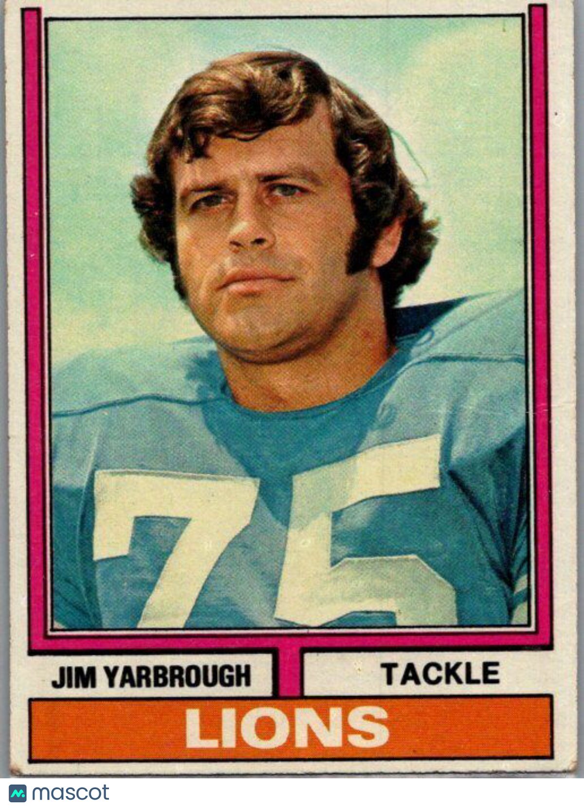 1974 Topps #24 Jim Yarbrough