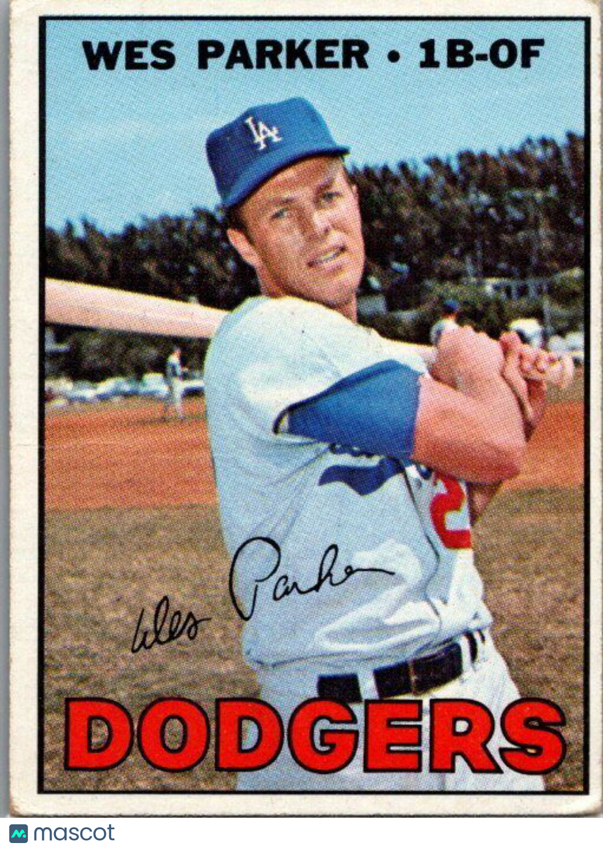 1967 Topps #218 Wes Parker