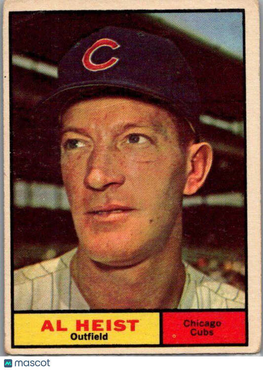 1961 Topps #302 Al Heist