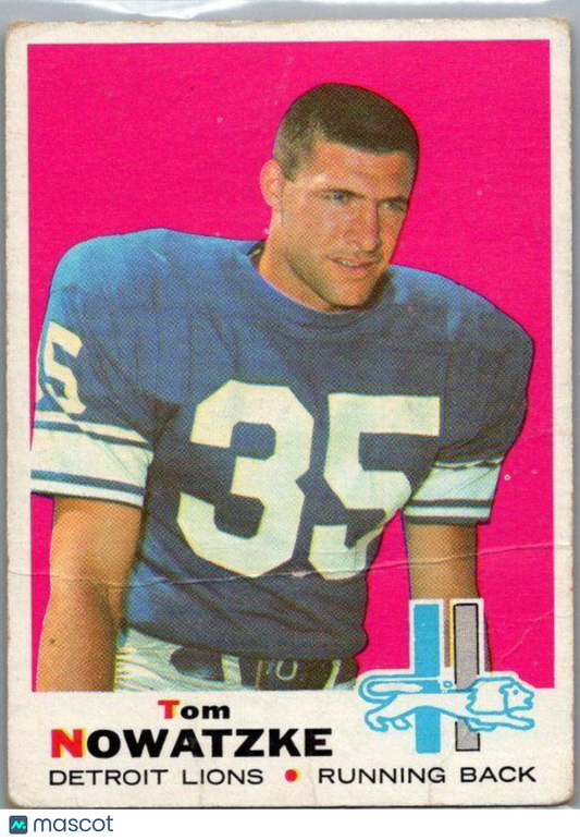 1969 Topps #236 Tom Nowatzke