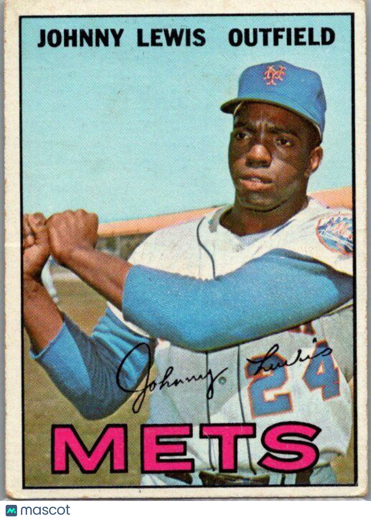 1967 Topps #91 Johnny Lewis