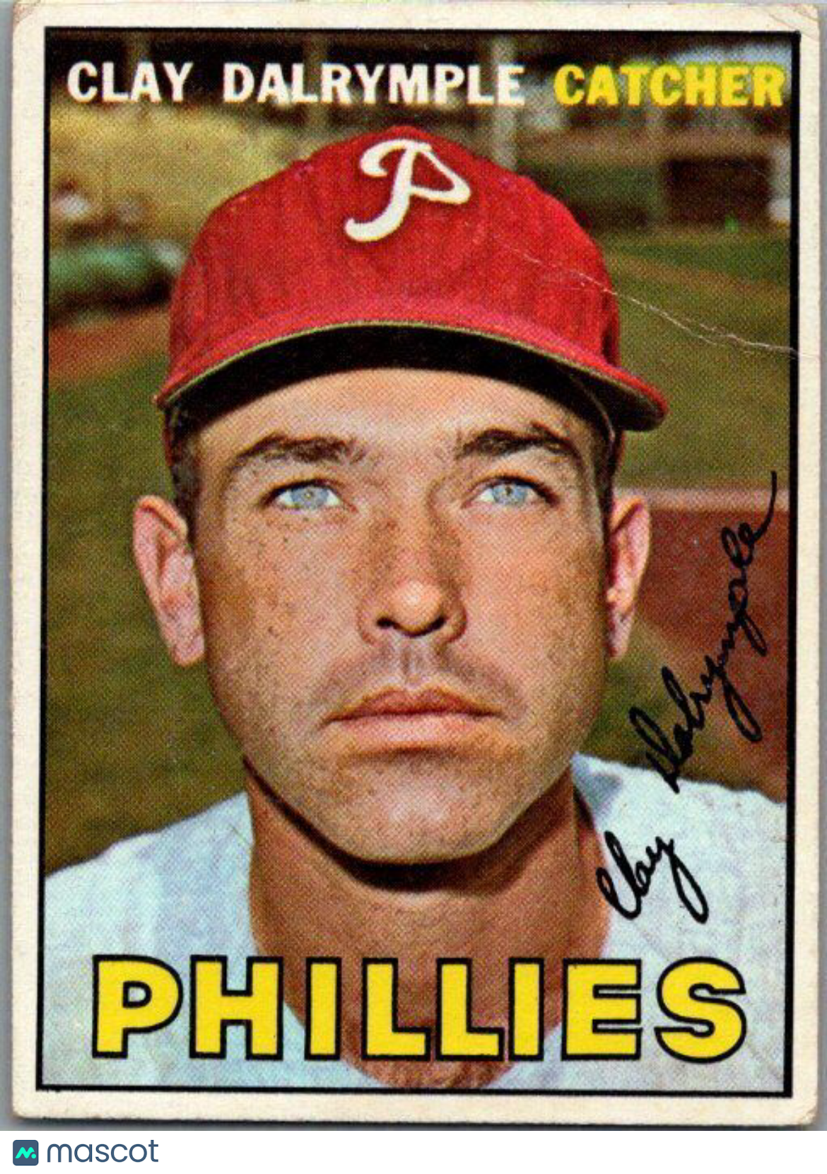 1967 Topps #53 Clay Dalrymple