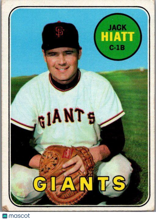 1969 Topps #204 Jack Hiatt