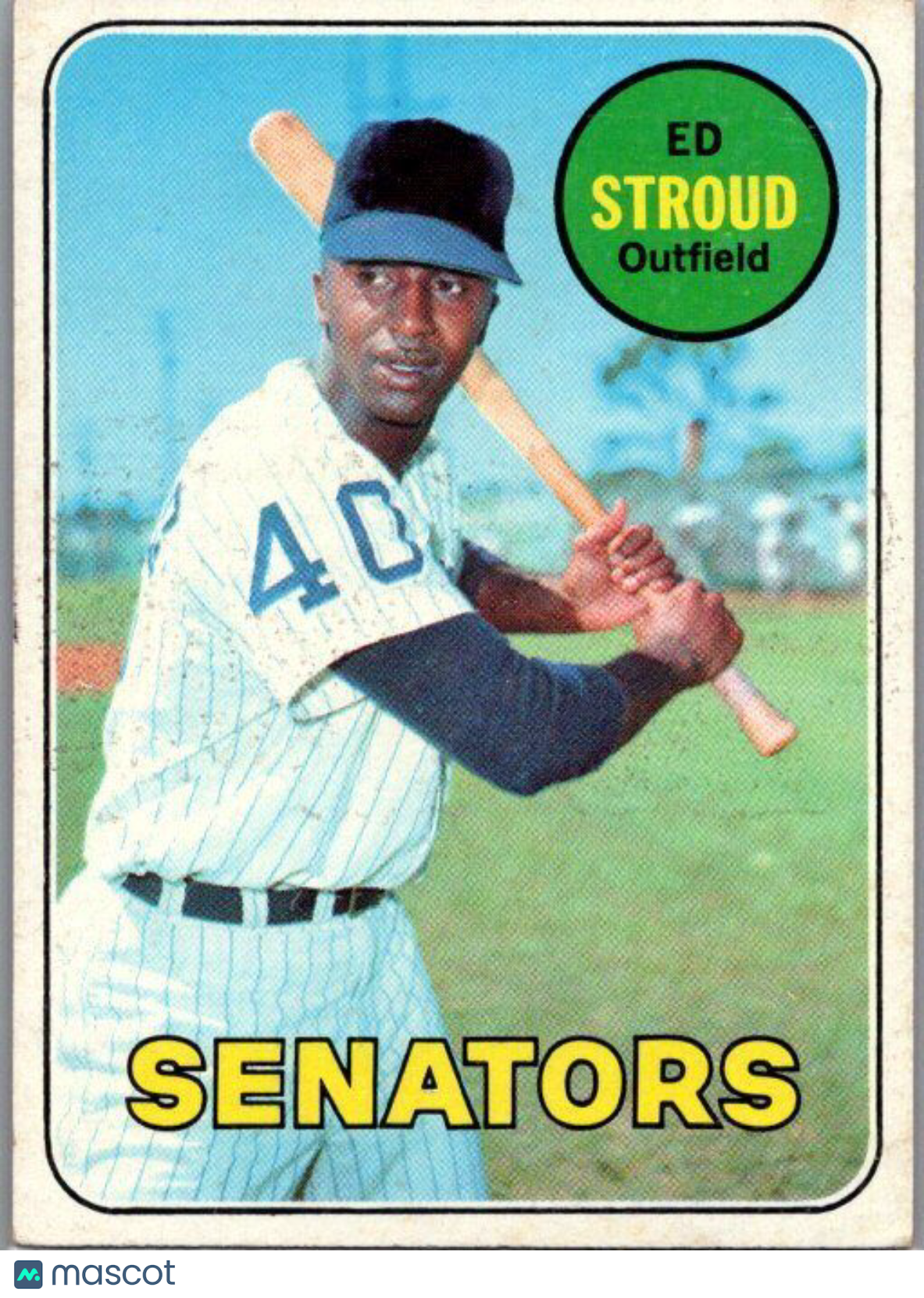 1969 Topps #272 Ed Stroud