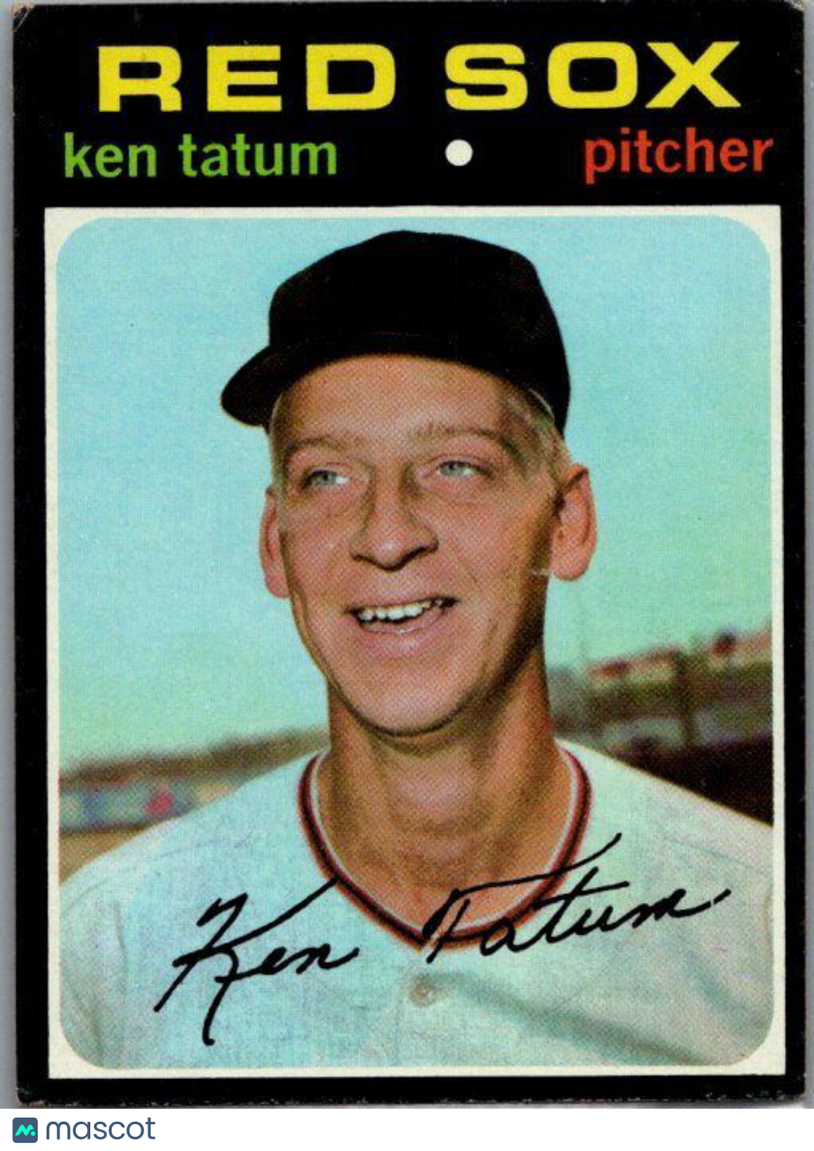 1971 Topps #601 Ken Tatum