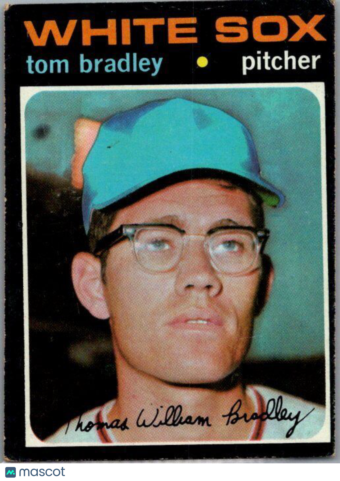 1971 Topps #588 Tom Bradley