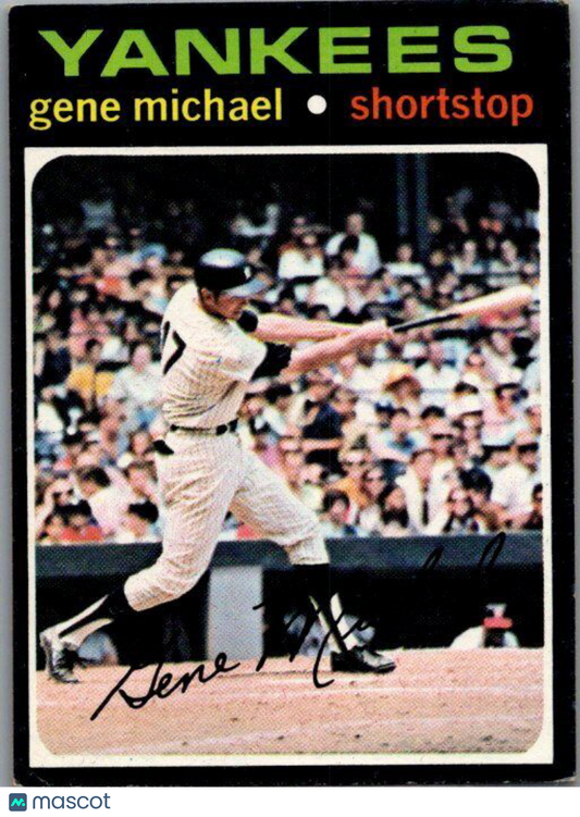 1971 Topps #483 Gene Michael