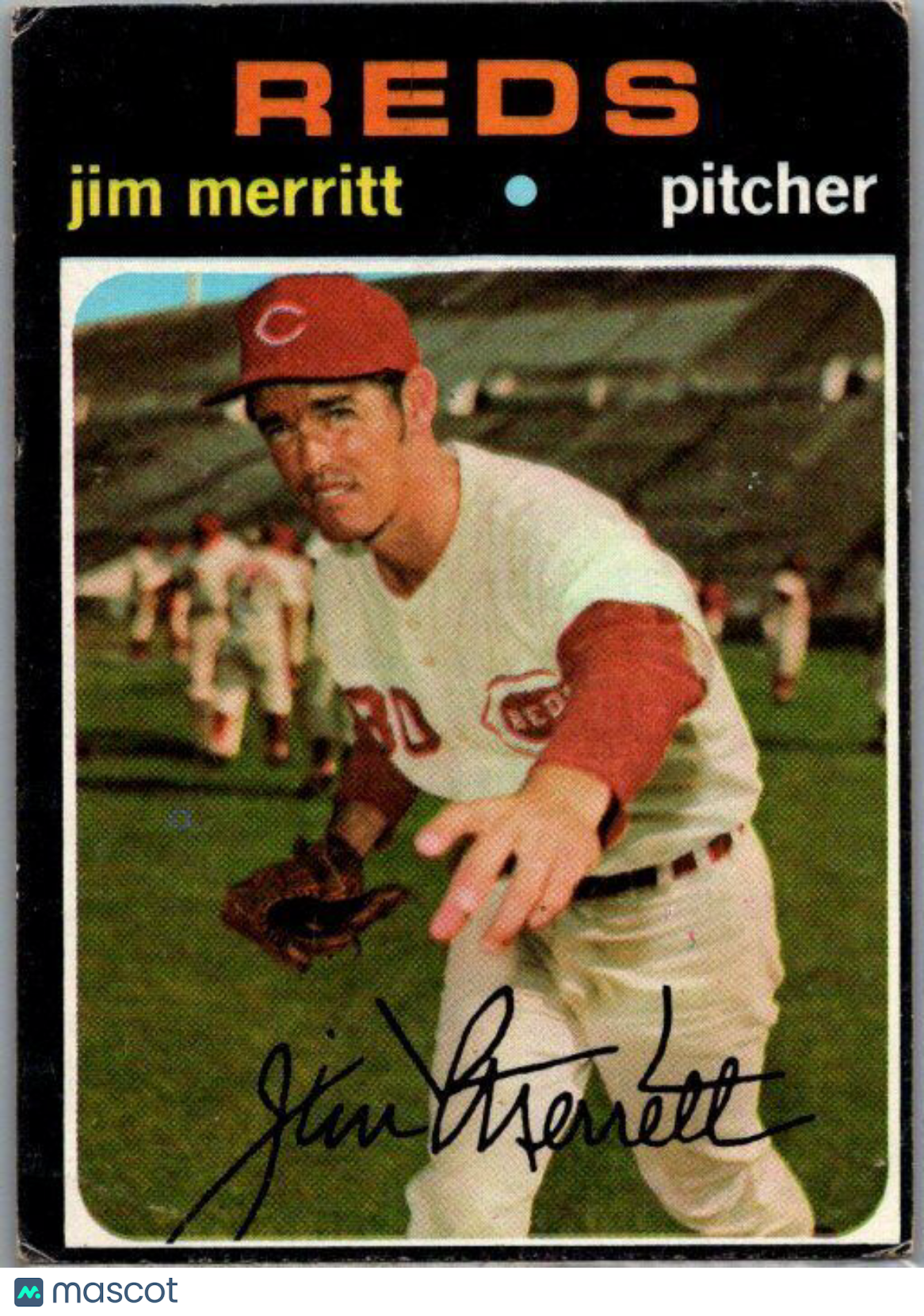 1971 Topps #420 Jim Merritt