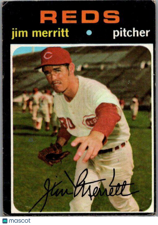 1971 Topps #420 Jim Merritt