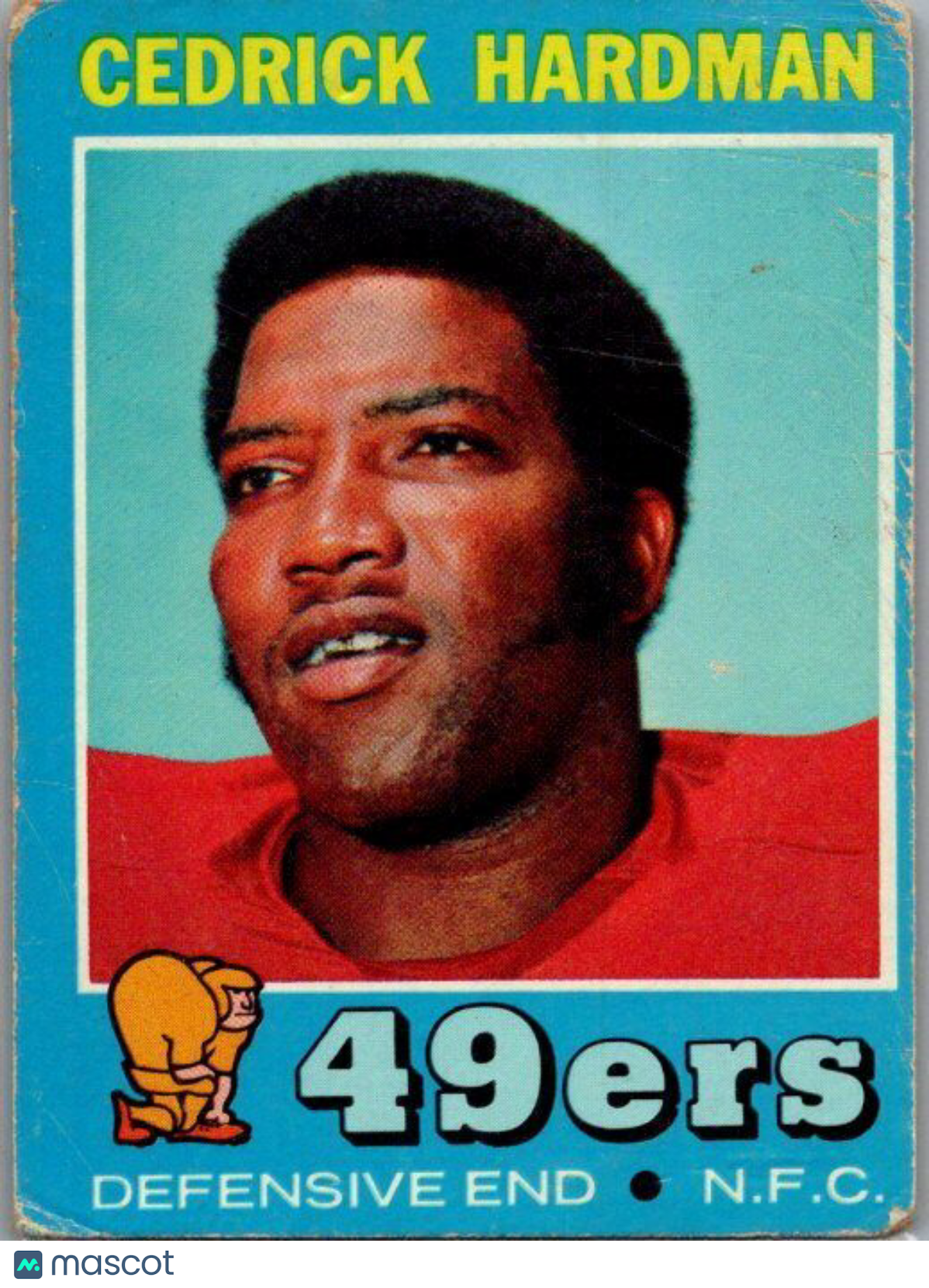 1971 Topps #149 Cedrick Hardman