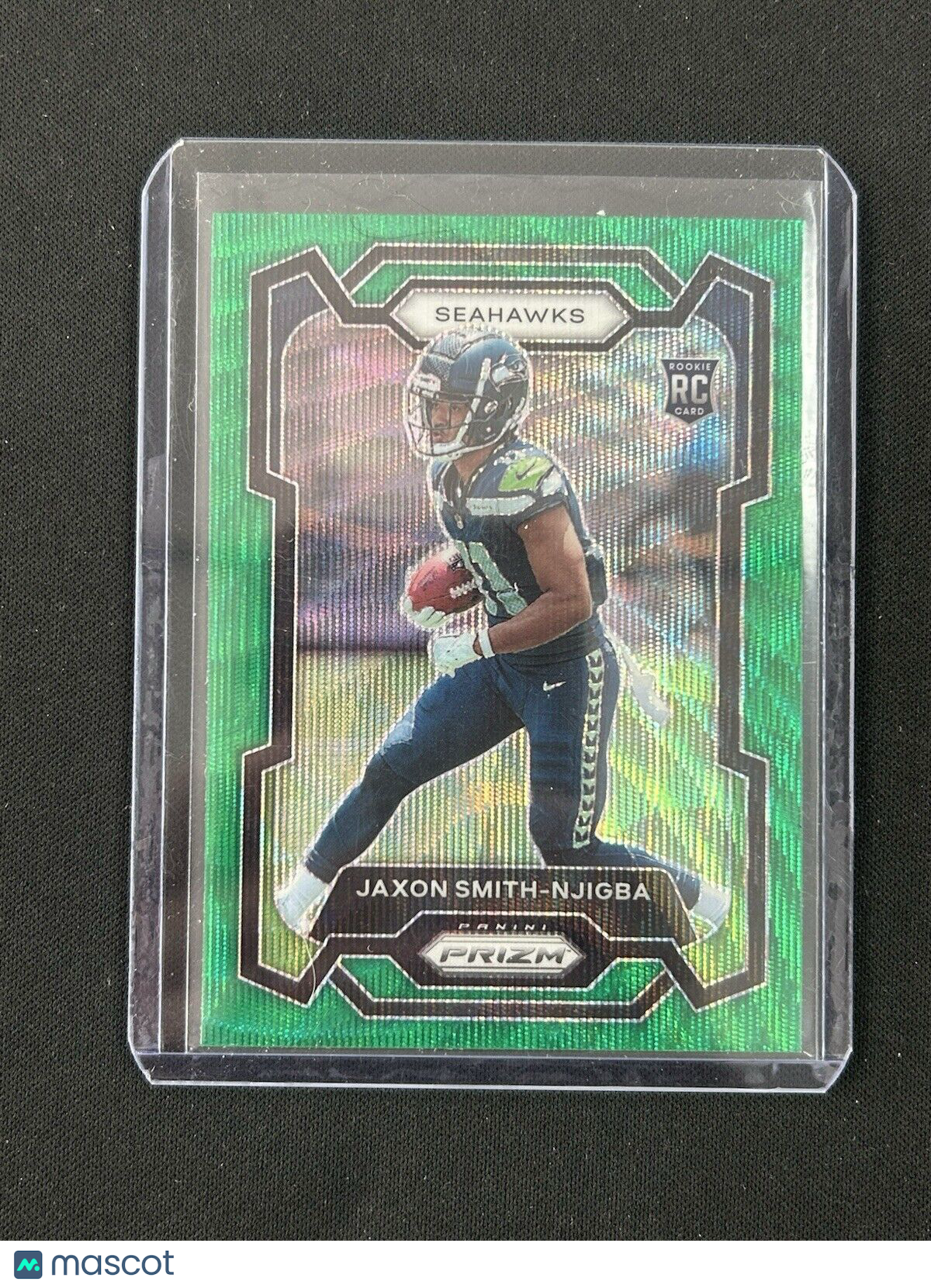 2023 Panini Prizm Green Wave #390 Jaxon Smith-Njigba