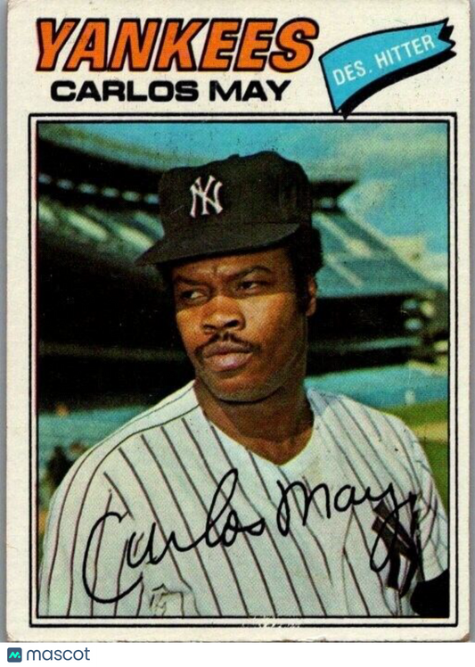 1977 Topps - #568 Carlos May