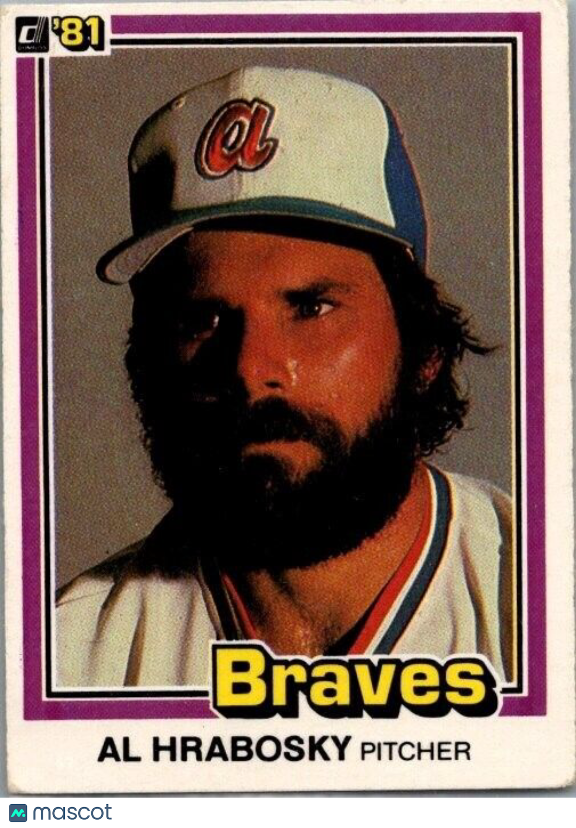 1981 Donruss Al Hrabosky #550