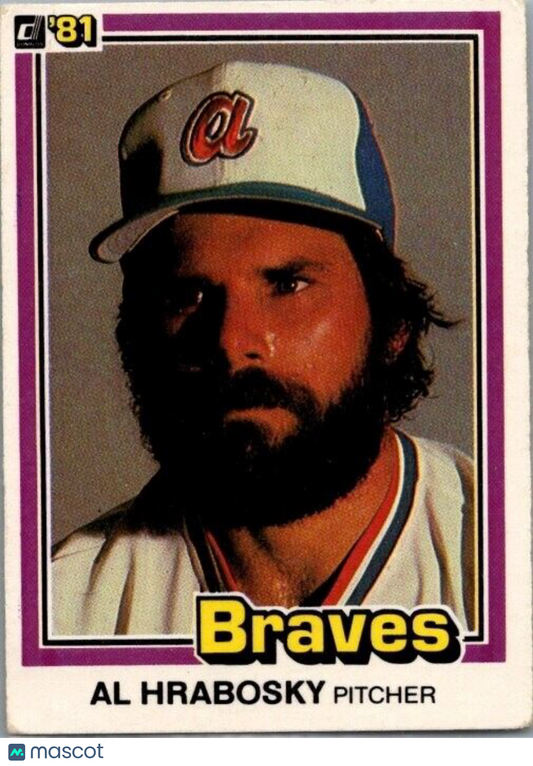 1981 Donruss Al Hrabosky #550