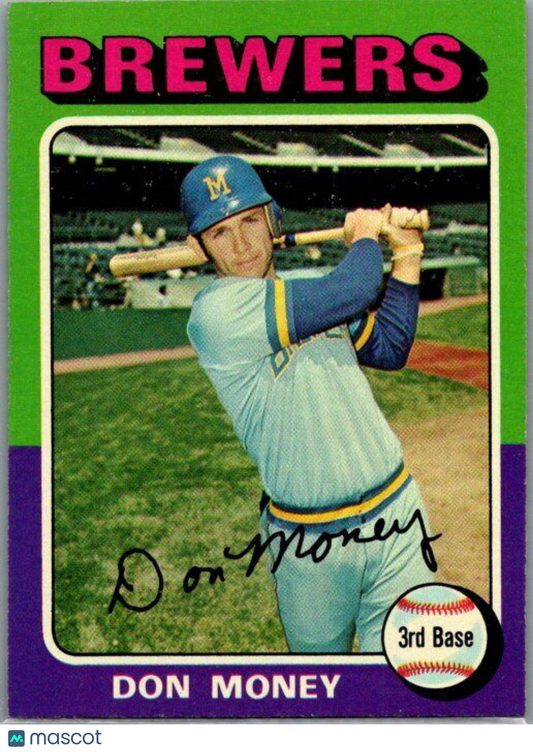 1975 Topps #175 Don Money