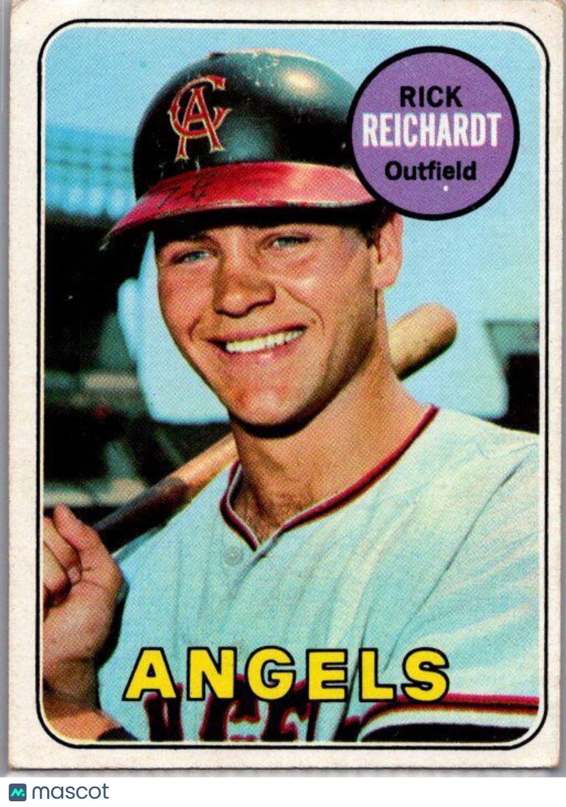 1969 Topps #205 Rick Reichardt