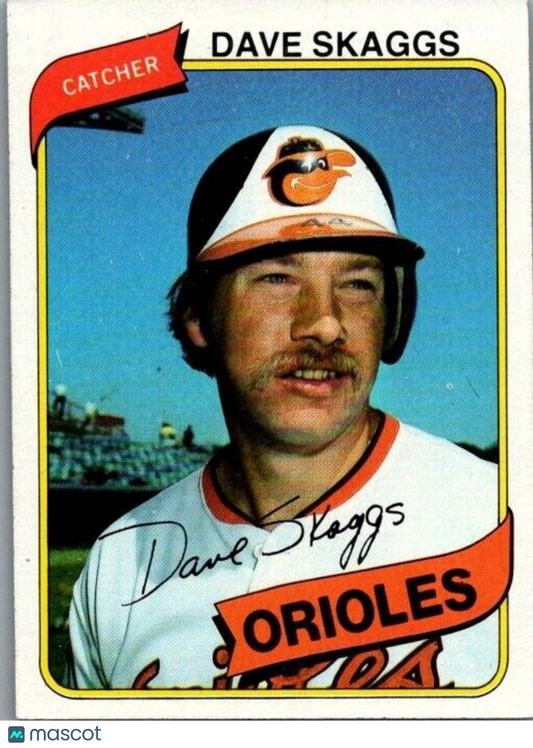 1980 Topps - #211 Dave Skaggs