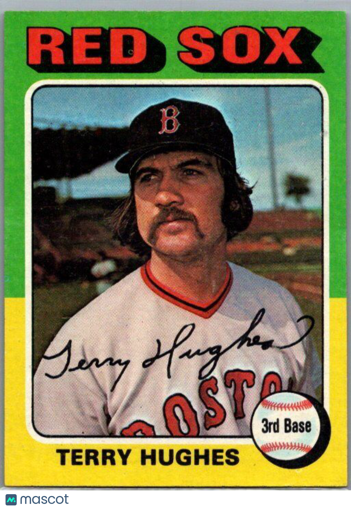 1975 Topps #612 Terry Hughes