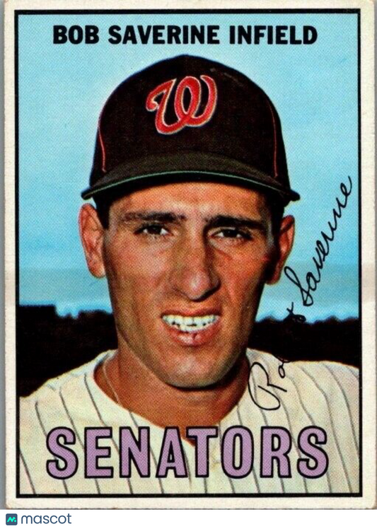 1967 Topps - #27 Bob Saverine