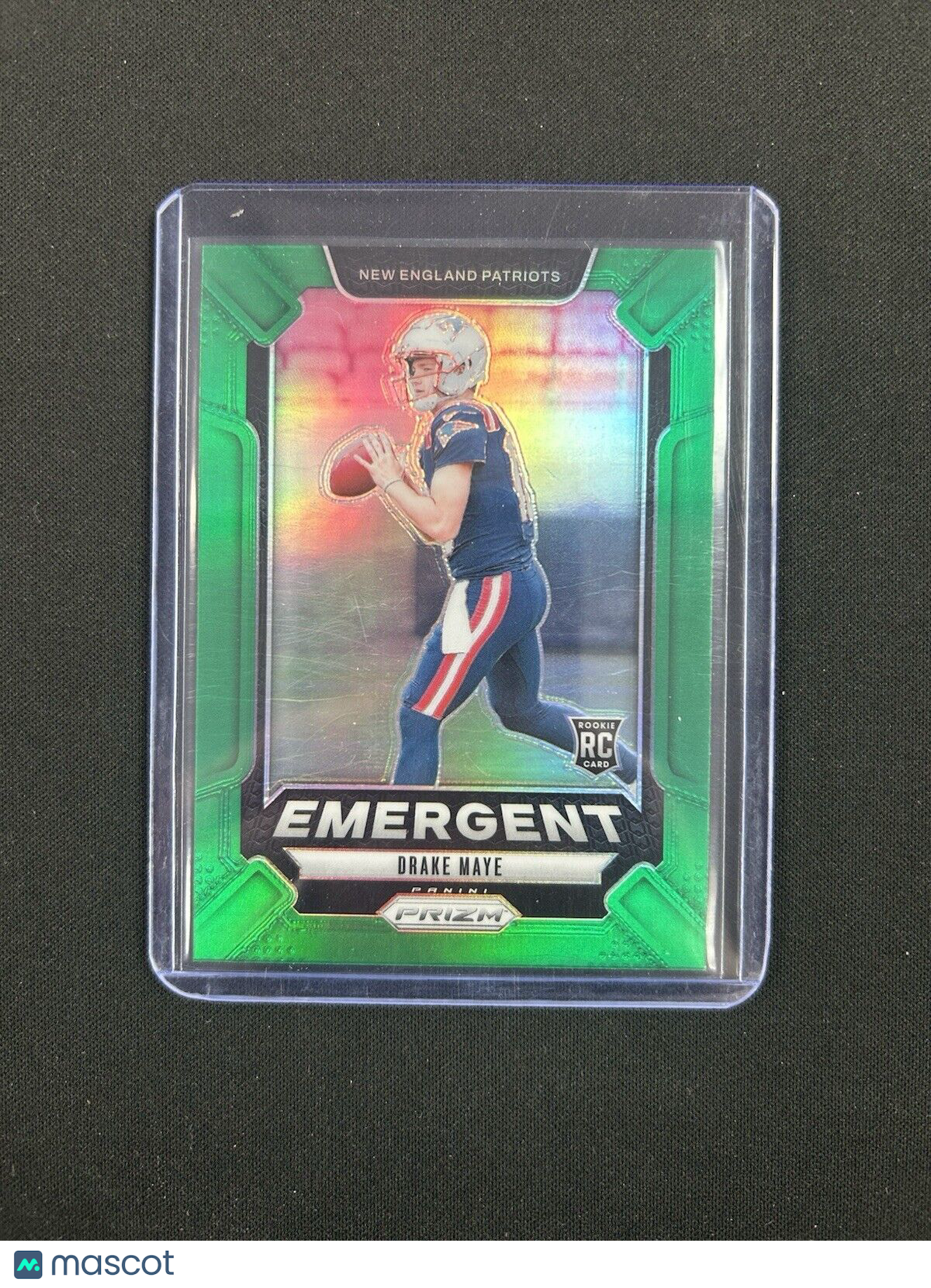 2024 Panini Prizm Green Emergent #4 Drake Maye RC