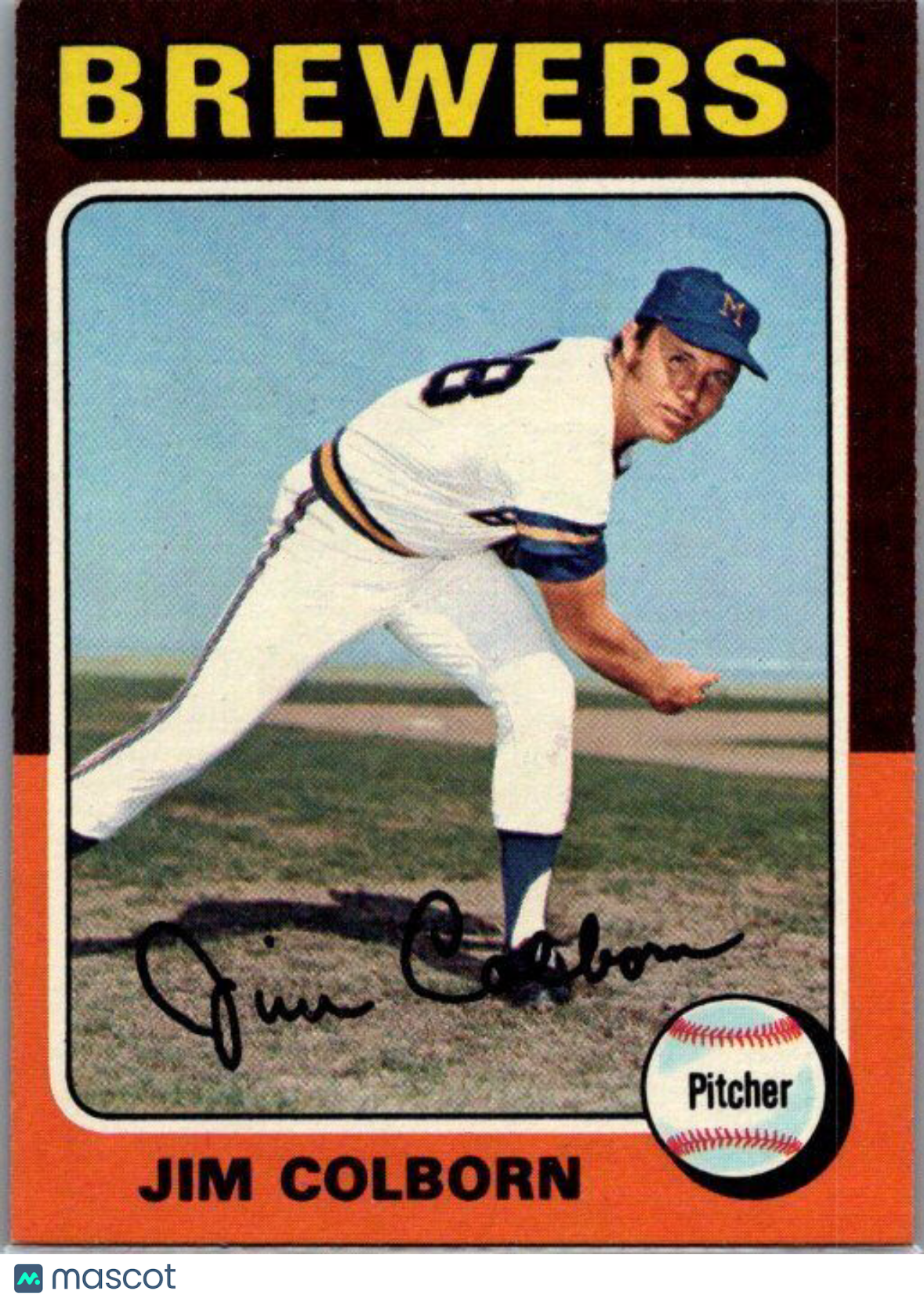 1975 Topps #305 Jim Colborn