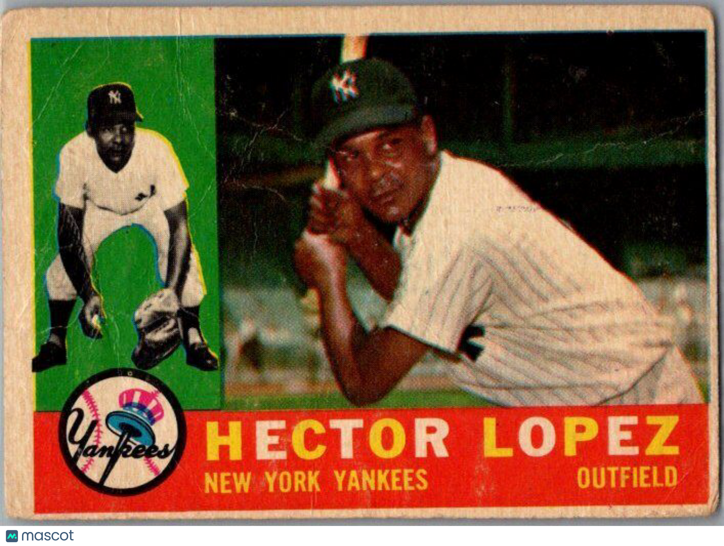 1960 Topps #163 Hector Lopez