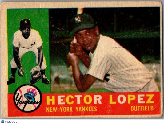 1960 Topps #163 Hector Lopez