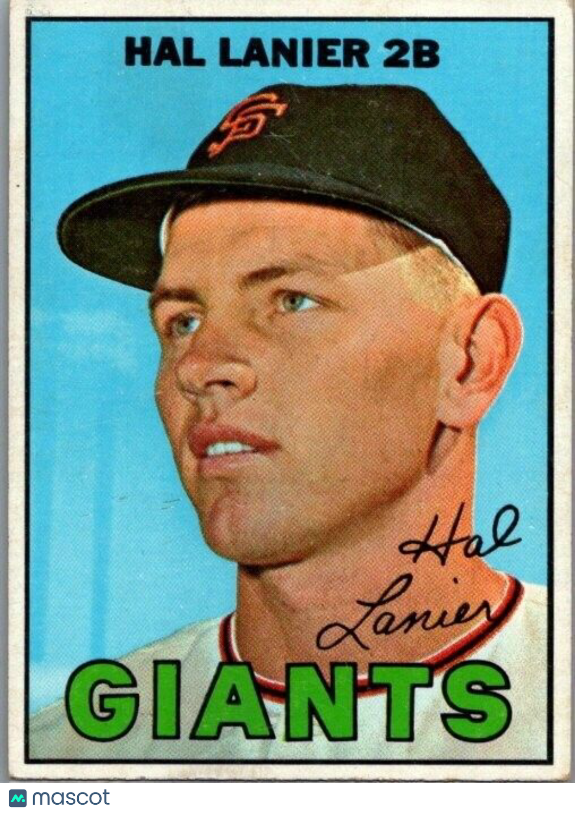 1967 Topps - #4 Hal Lanier