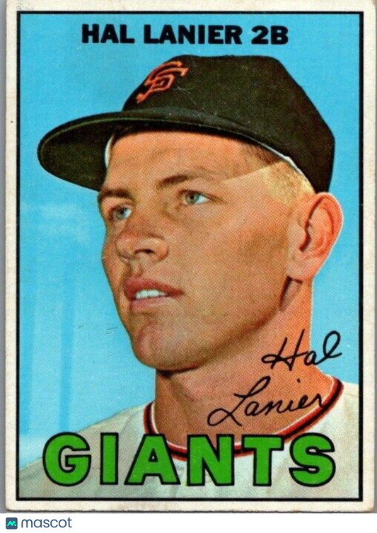 1967 Topps - #4 Hal Lanier