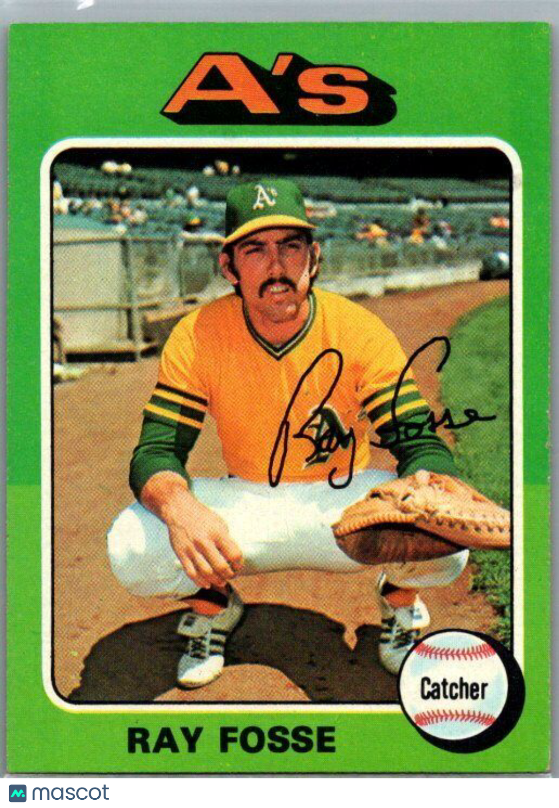 1975 Topps #486 Ray Fosse