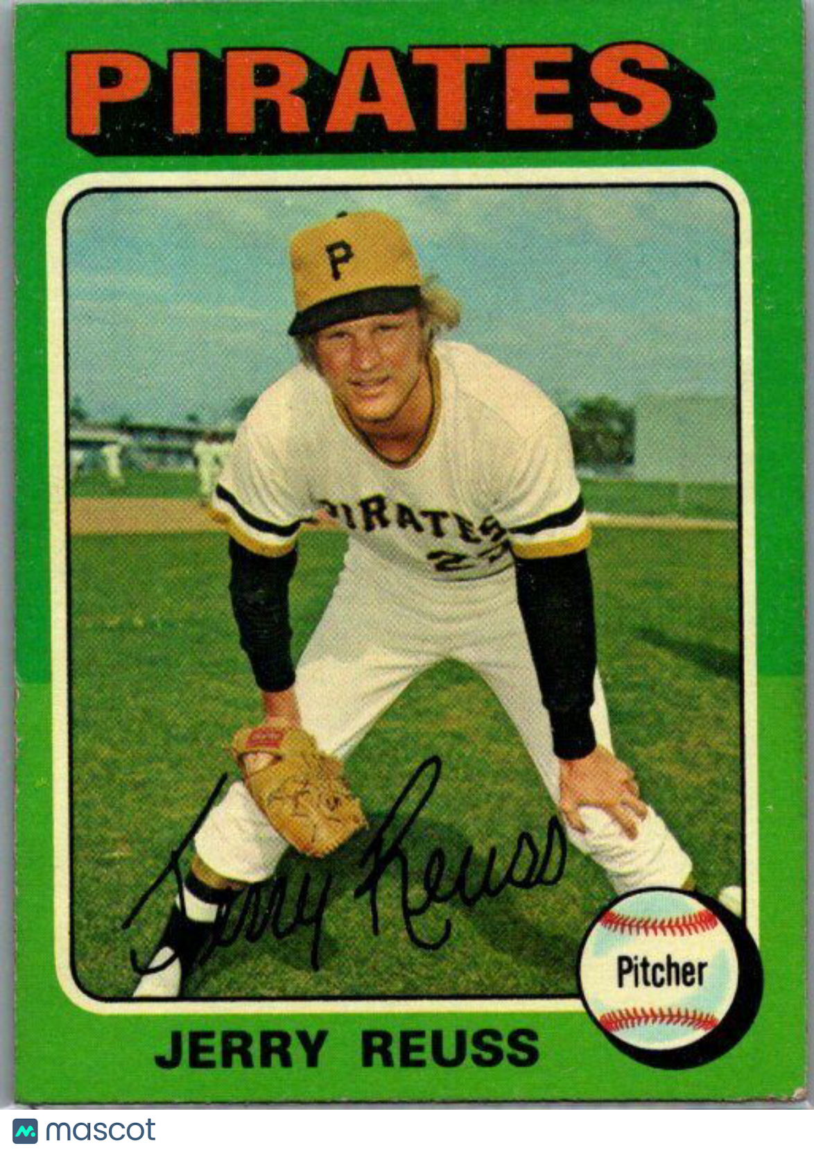 1975 Topps #124 Jerry Reuss