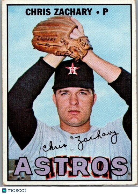 1967 Topps - #212 Chris Zachary