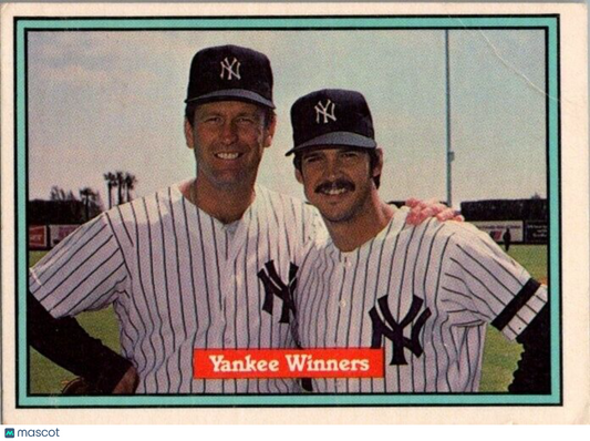 1982 Donruss - #558 Ron Guidry, Tommy John