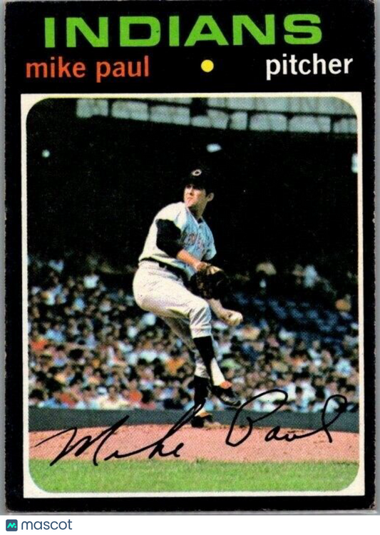 1971 Topps - #454 Mike Paul