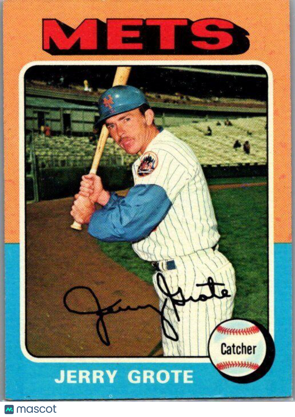 1975 Topps #158 Jerry Grote