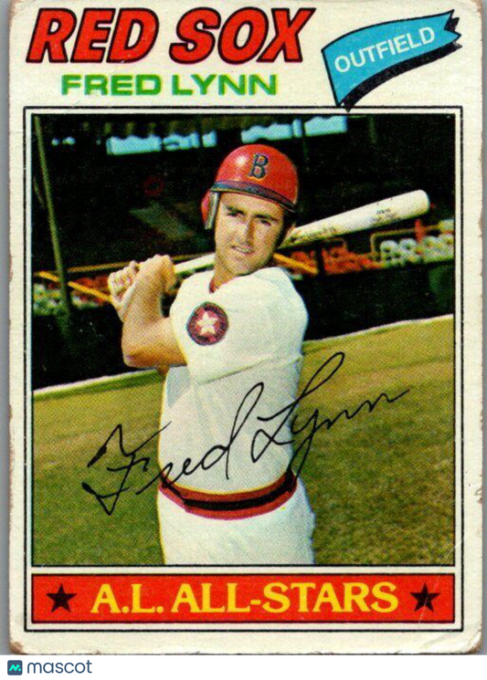 1977 Topps #210 Fred Lynn